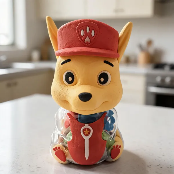 Red_Cartoon_Dog_Character_Eraser_Container_For_Kids
