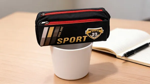 Black_Sports_Print_Zippered_Pencil_Pouch_For_Kids