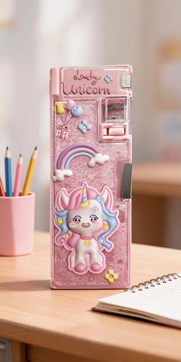 Pink_Unicorn_Print_Pencil_Sharpener_Set_For_Kids