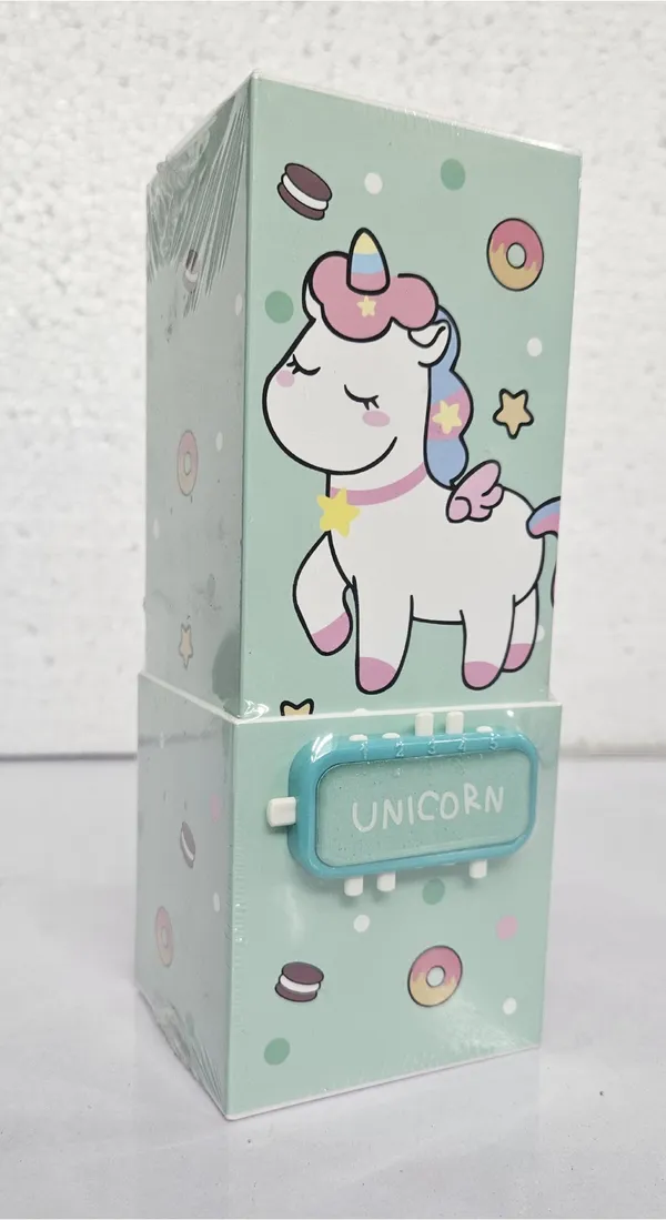 Green_Unicorn_Print_Lockable_Pencil_Box_For_Kids
