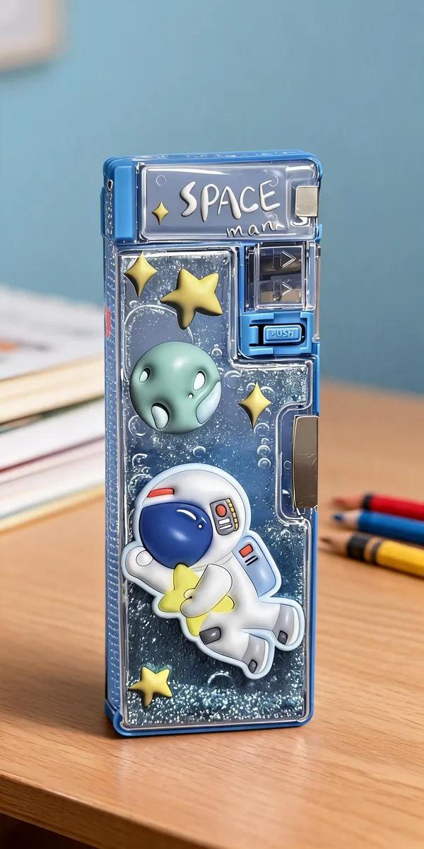 Blue_Space_Astronaut_Print_Pencil_Box_With_Sharpener_For_Kids
