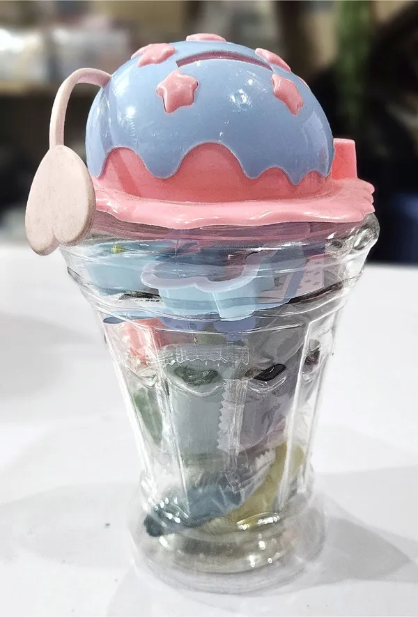 Cake_Design_Glass_Sharpener_Container_With_Spoon_For_Kids