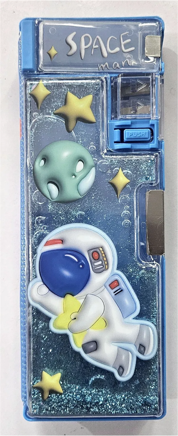 Blue_Space_Astronaut_Print_Pencil_Box_With_Sharpener_For_Kids