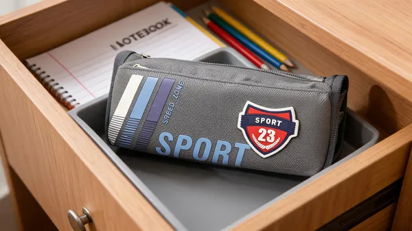 Grey_Sport_23_Stripe_Zippered_Pencil_Pouch_For_Kids