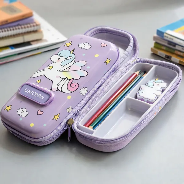 Purple_Unicorn_Hard_Shell_Pencil_Box_For_Kids