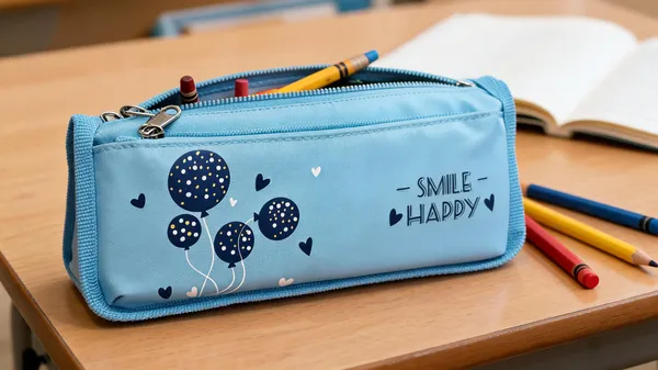 Blue_Balloon_Print_Zippered_Pencil_Pouch_For_Kids
