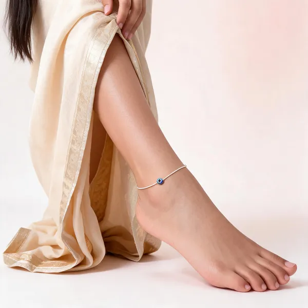 Silver_925_Beaded_Anklet_For_Women