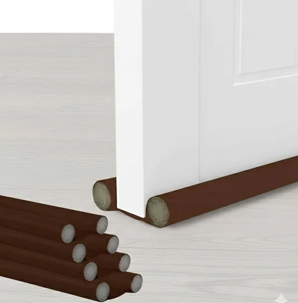 Krishan_gapfiller5pc_39_Inch_Door_Bottom_Sealing_Strip_Guard_(Pack_of_5)|_ELECTRICITY,AC_AIR_SAVING_Floor_Mounted_Door_Stopper_(Brown)