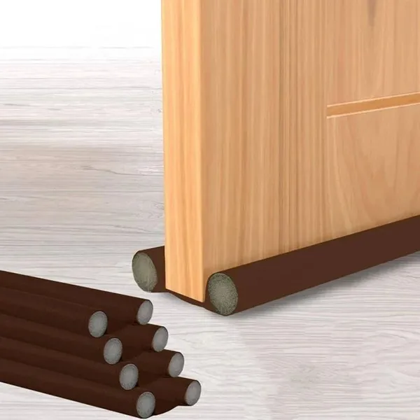 SKHOMES_DGFPACKOF5_DOOR_GAP_FILLER_PACK_OF_5_Door_Mounted_Door_Stopper_(Brown)
