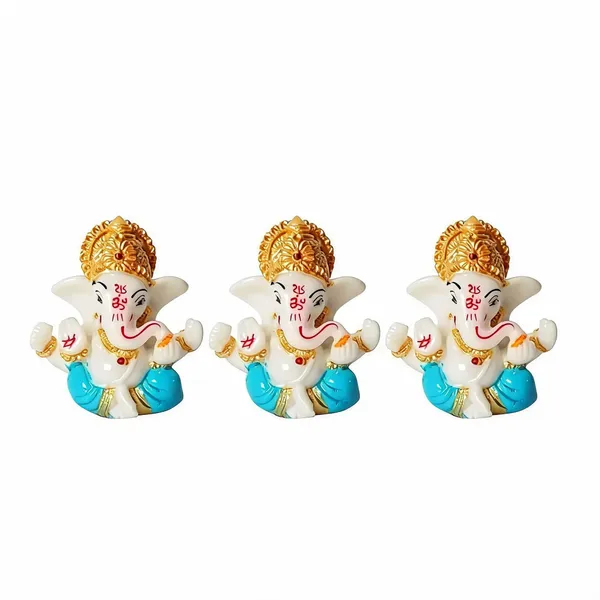 Krishan_Lord_Ganesha_Idol_â€“_White_&_Blue_Decorative_Showpiece_-_7_cm_(Resin,_White,_Blue)_-_Pack_of_3
