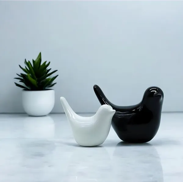 Krishan_Black_and_White_Ceramic_Bird_Figurine_Set_-_Modern_Minimalist_Couple_Decor_Decorative_Showpiece__-__17_cm_(Ceramic,_Black,_White)