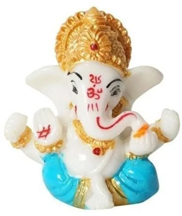 Krishan_Lord_Ganesha_Idol_–_White_&_Blue_Decorative_Showpiece__-__7_cm_(Resin,_White,_Blue)