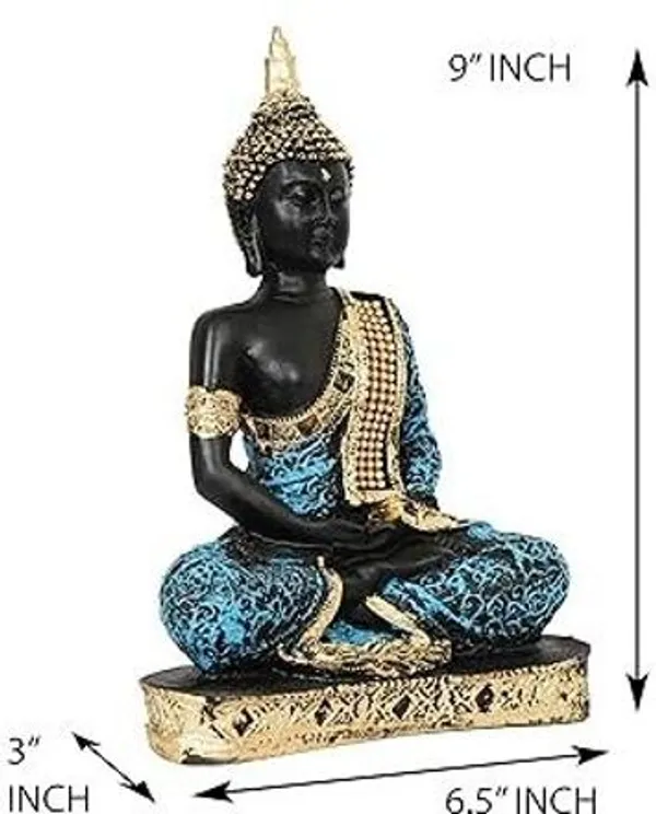 Krishan_Decorative_Showpiece__-__25_cm_(Polyresin,_Blue)