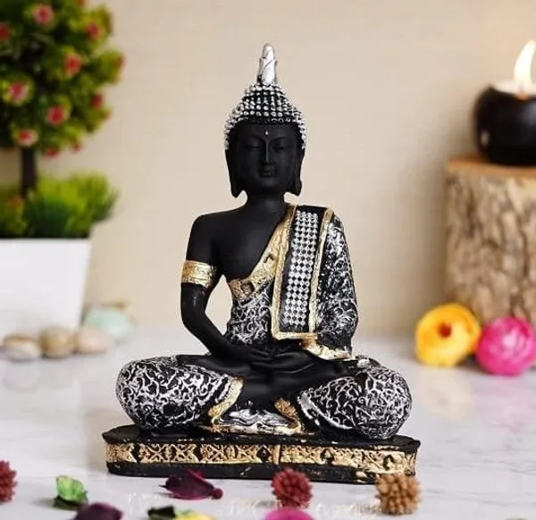 Krishan_Decorative_Showpiece__-__23_cm_(Resin,_Silver)