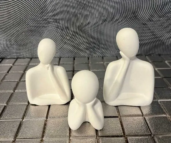 Krishan_Set_of_3_Modern_Thinker_Statues_-_Home_Decor,_Office_Desk_Decorative_Showpiece__-__5_cm_(Ceramic,_White)
