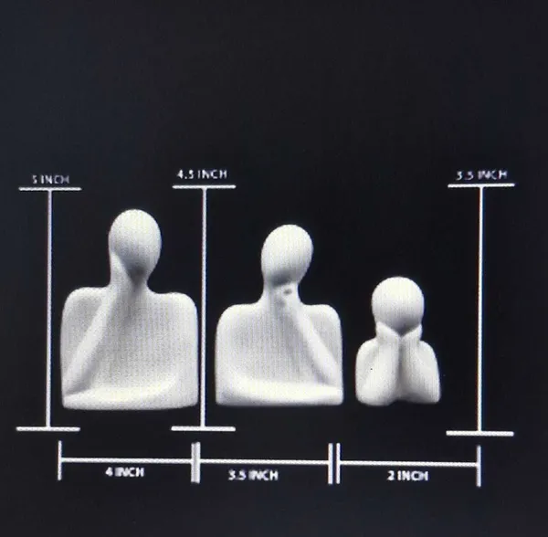 Krishan_Set_of_3_Modern_Thinker_Statues_-_Home_Decor,_Office_Desk_Decorative_Showpiece__-__5_cm_(Ceramic,_White)