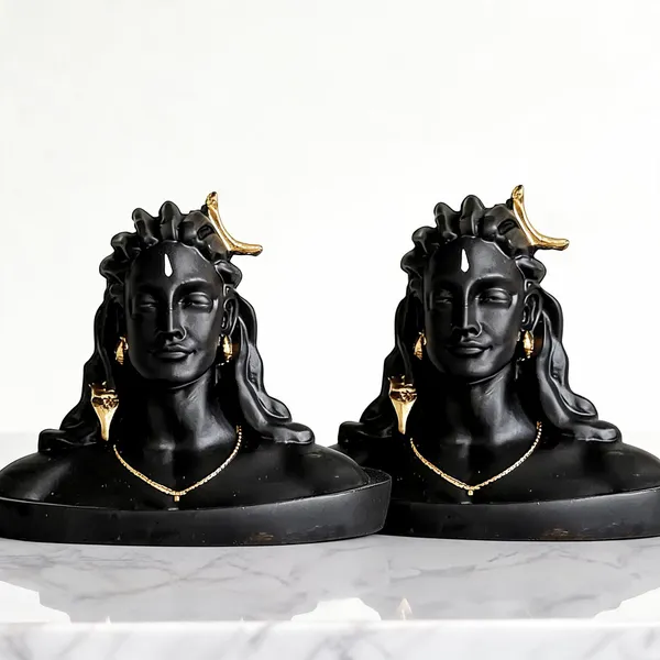 Adiyogi_Shiva_Bust_Statue_-_Pack_of_2