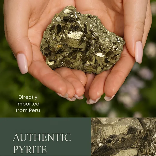 Pyrite_Stone_Original_Cluster_Samples_High_Energy_Natural_Iron_Pyrite_Stone_Gold_Rock_Reiki_Crystal_Used_For_Increased_Willpower_And_Manifestation_180_Gram_Pyrite_Cluster