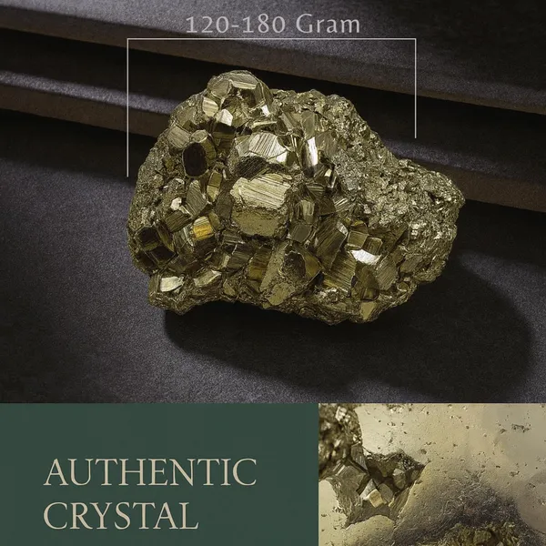 Pyrite_Stone_Original_Cluster_Samples_High_Energy_Natural_Iron_Pyrite_Stone_Gold_Rock_Reiki_Crystal_Used_For_Increased_Willpower_And_Manifestation_180_Gram_Pyrite_Cluster