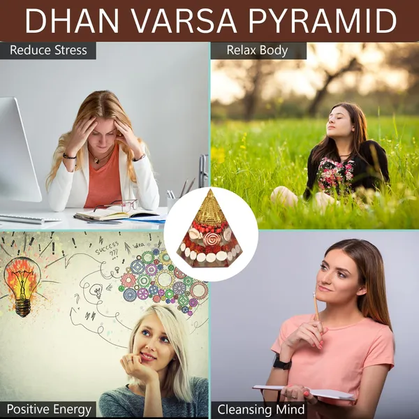 Zenvibes_Original_Certified_Laxmi_Pyramid_With_Gomati_Chakra_Rudraksha_Cowrie_90mm_Shree_Yantra_Maha_Laxmi_Large_Orgonite_Pyramid_For_Good_Luck_Wealth_Money_Pooja_Vastu_Hexagonal_Pyramid