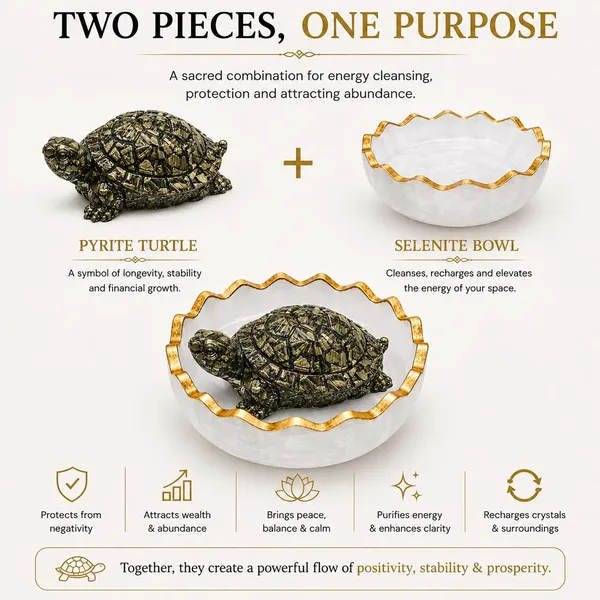 Pyrite_Tortoise_With_Selenite_Bowl_Natural_Pyrite_Turtle_Energy_Symbol