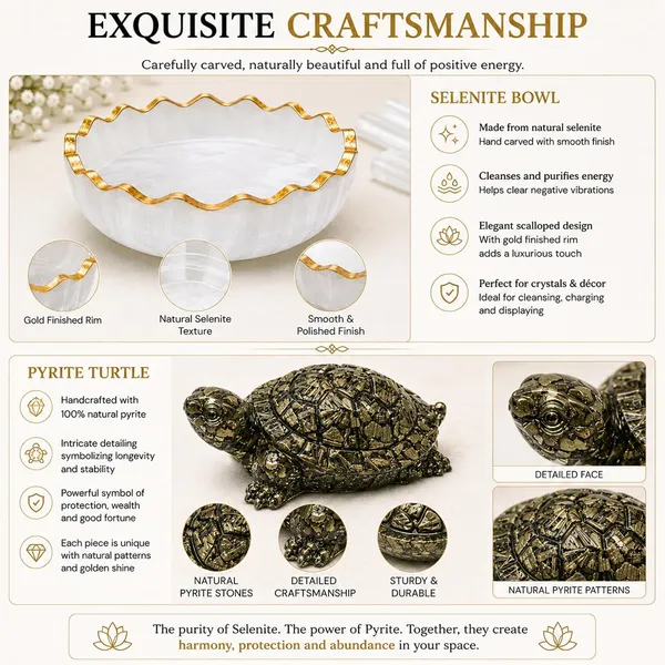 Pyrite_Tortoise_With_Selenite_Bowl_Natural_Pyrite_Turtle_Energy_Symbol