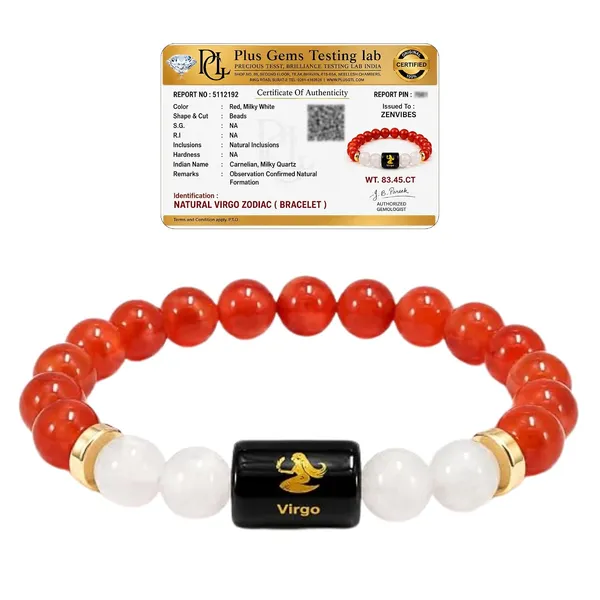 Carnelian_Milky_Quartz_Bracelet_For_Virgo_Zodiac_Kanya_Rashi_Bracelet_For_Men_Women_With_Certified_Natural_8mm_Crystal_Beads_Astrology_Gemstone_Bracelet_For_Positive_Energy_Confidence_Clarity