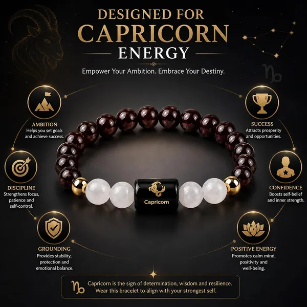 Zenvibes_Capricorn_Zodiac_Bracelet_For_Men_Women_Makar_Rashi_Bracelets_With_Garnet_Milky_Quartz_Natural_Crystal_Beads_Certified_Healing_Crystals_For_Positive_Energy_Astrology_Gift