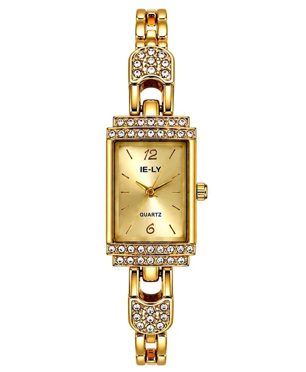 Rectangular_Analog_Watch_With_Bracelet_Strap