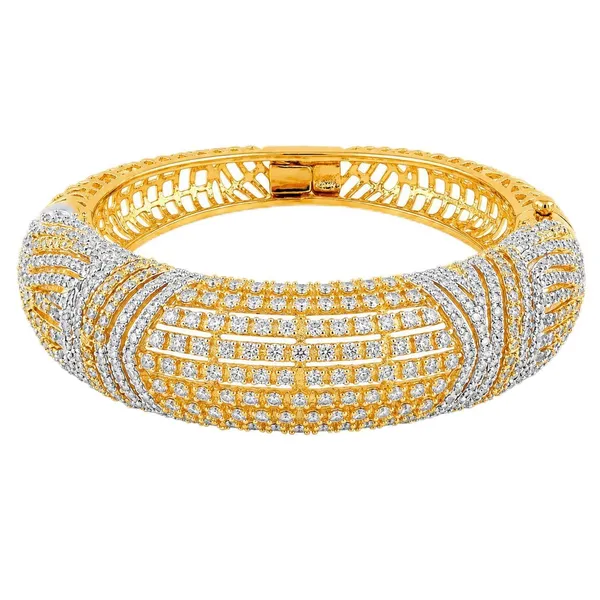 Gold_Plated_Bangle_With_Cubic_Zirconia_Stones