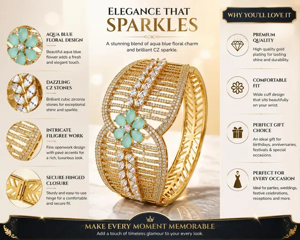 Cz_Cuff_Bangle_With_Floral_Accent