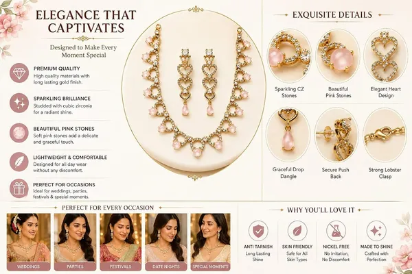 Gemstone_Necklace_And_Earrings_Set_For_Women