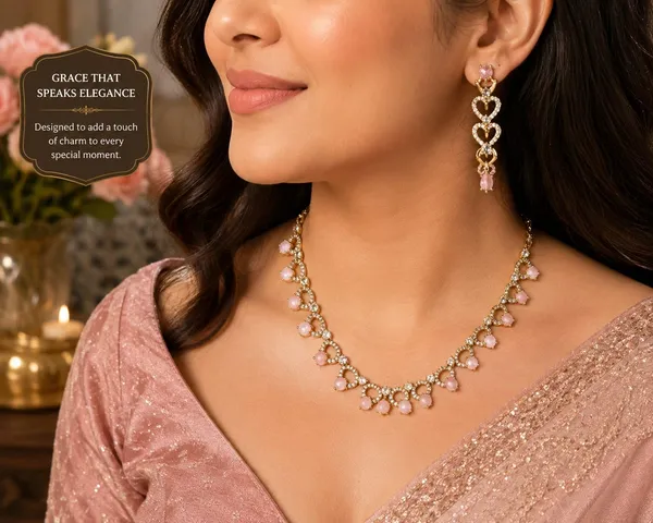 Gemstone_Necklace_And_Earrings_Set_For_Women