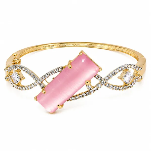 Cat_S_Eye_Stone_Infinity_Bangle_Bracelet