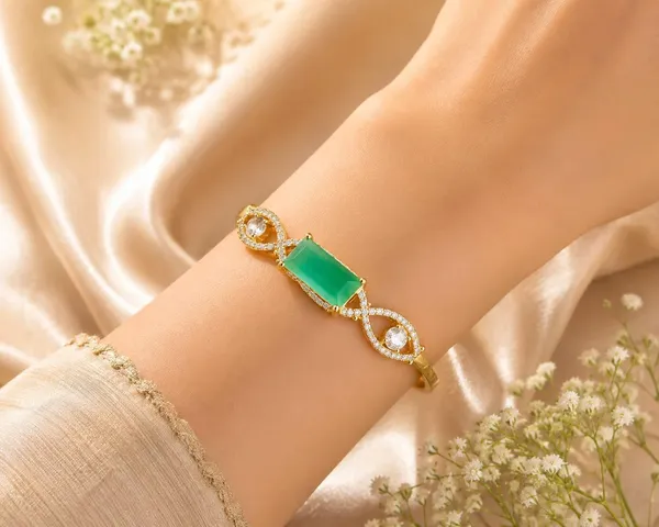 Cat_S_Eye_Stone_Infinity_Bangle_Bracelet