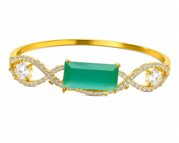 Cat_S_Eye_Stone_Infinity_Bangle_Bracelet