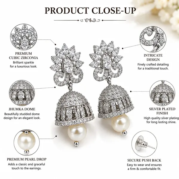 Silver_Plated_Jhumka_Earrings