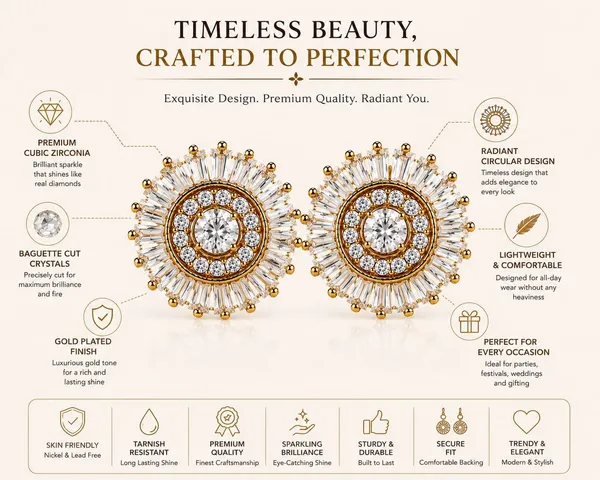 Cubic_Zirconia_Gold_Plated_Stud_Earrings