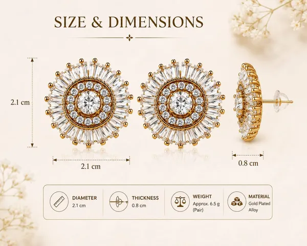 Cubic_Zirconia_Gold_Plated_Stud_Earrings