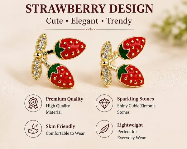 Strawberry_Stud_Earrings