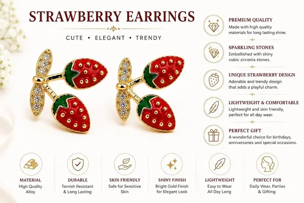 Strawberry_Stud_Earrings