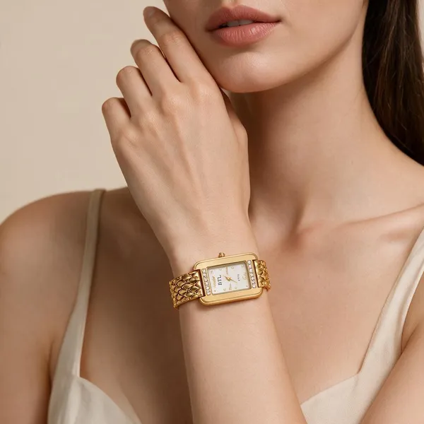 Gold_Metal_Rectangular_Analog_Watch_For_Women