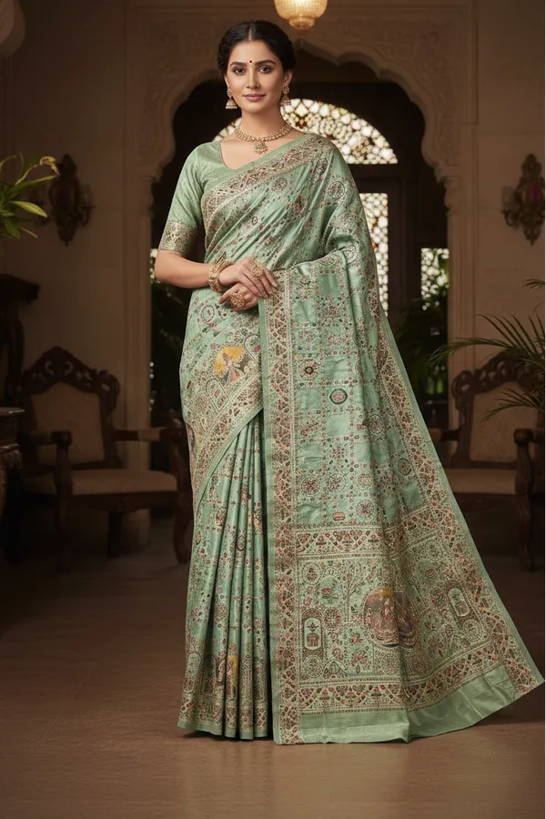 Pastel_Green_Traditional_Pashmina_Saree_Default_Title