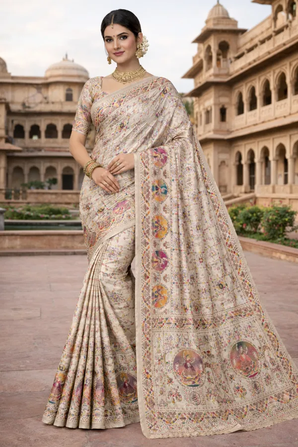 White_Pashmina_Silk_Saree_With_Multicolor_Woven_Traditional_Designer_Pallu_Default_Title