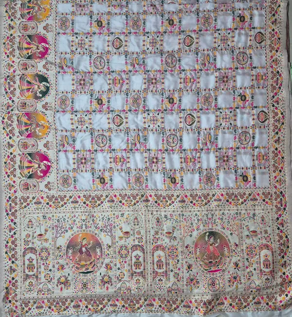 White_Pashmina_Silk_Saree_With_Multicolor_Woven_Traditional_Designer_Pallu_Default_Title