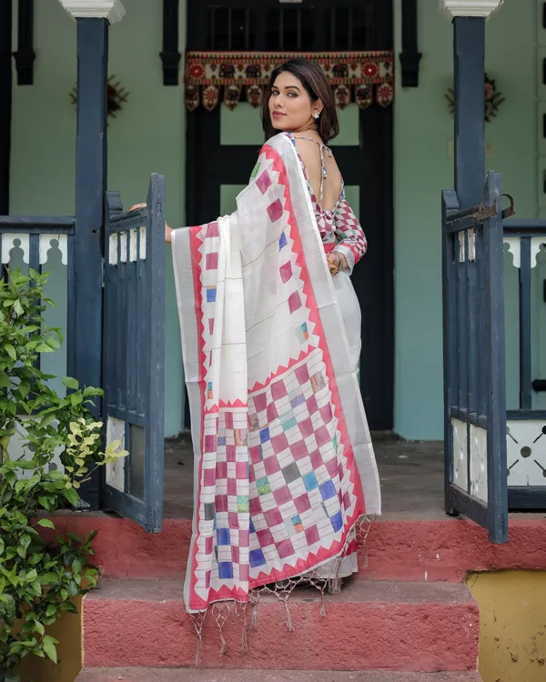 Modern_Mosaic_Linen_Cotton_Saree_Default_Title