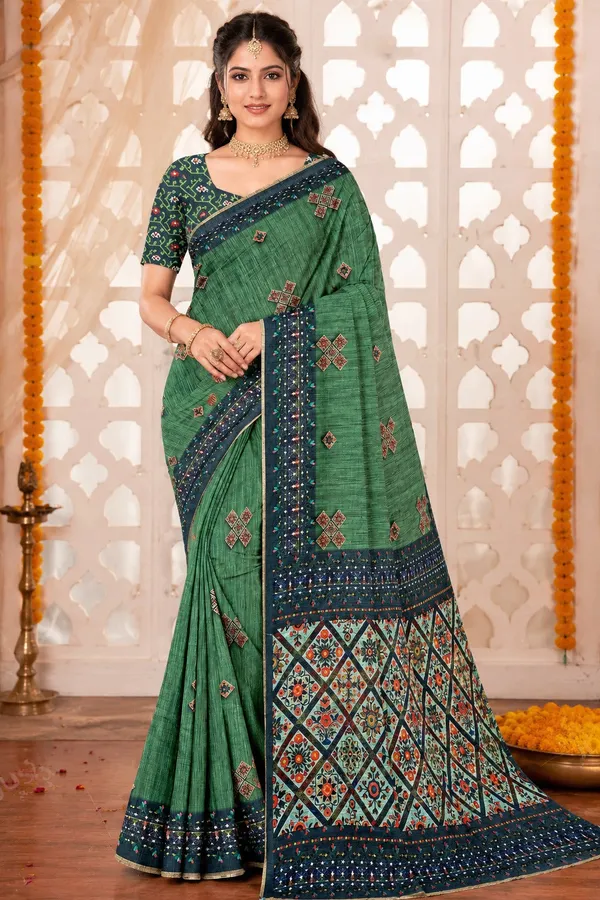 Emerald_Green_Loomline_Heritage_Saree