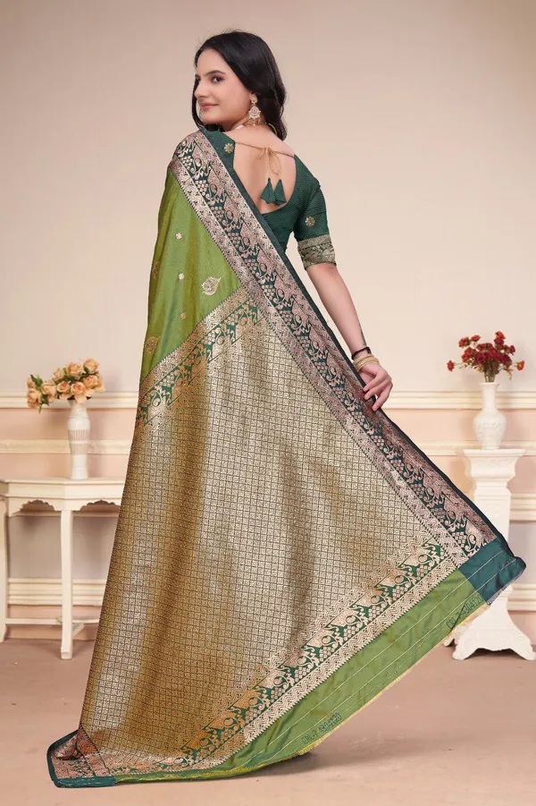 Olive_Green_50_600_Silk_Saree_With_Rich_Zari_Pallu_Default_Title
