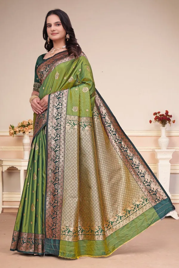 Olive_Green_50_600_Silk_Saree_With_Rich_Zari_Pallu_Default_Title