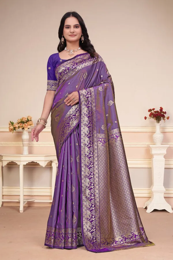 Elegant_Royal_Purple_50_600_Silk_Saree_With_Antique_Gold_Zari_Border_Traditional_Pallu_Default_Title